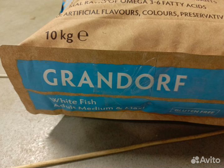 Сухой корм для собак Grandorf White Fish 10 кг