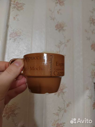 Кофейный набор 12 предметов на подставке