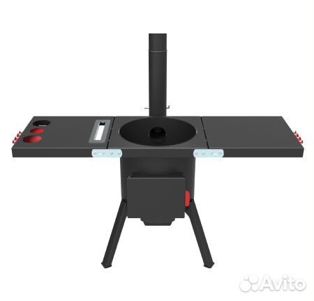 Печь для казана (10-12 л) с дверкой Д-400