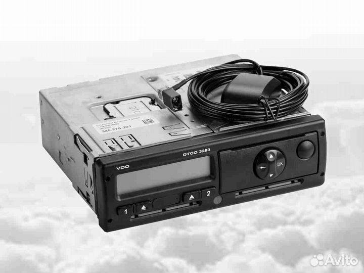 Тахограф VDO 3283 (Новый) с скзи (под гарантию)