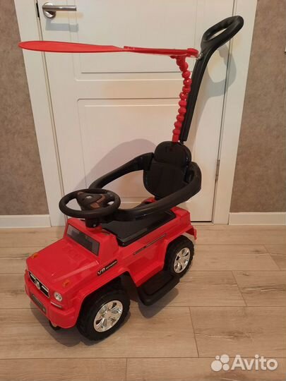 Машина каталка толокар для девочки