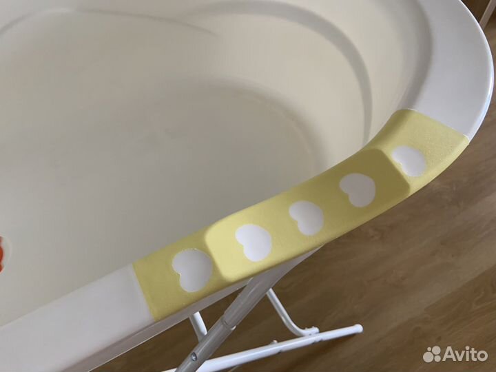 Детская ванночка для купания на ножках + горка