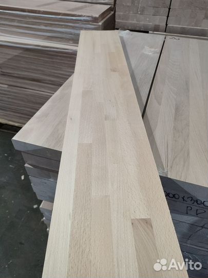 Подступенок из бука сращенный 20х170х820