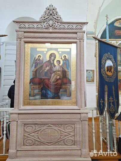 Киот для иконы напольный 270 см