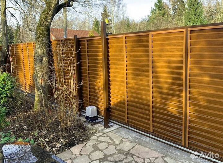 Заборы жалюзи с доставкой