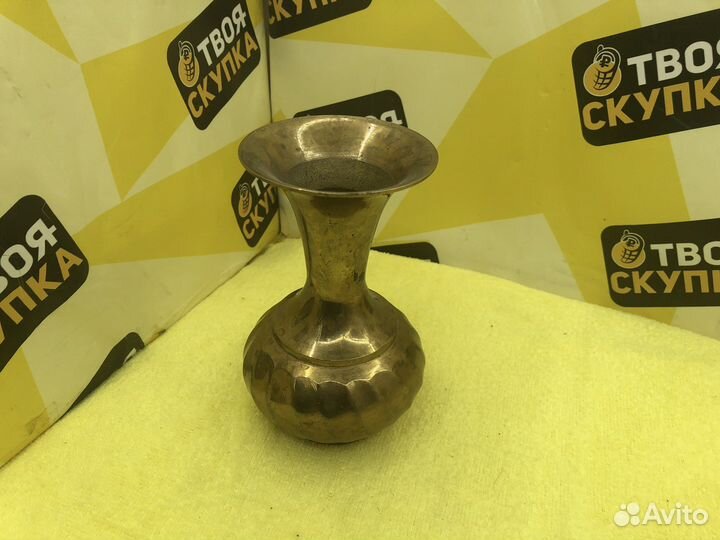 М.11395 Ваза латунь Индия