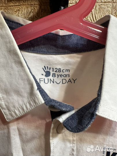 Рубашка для мальчика 134