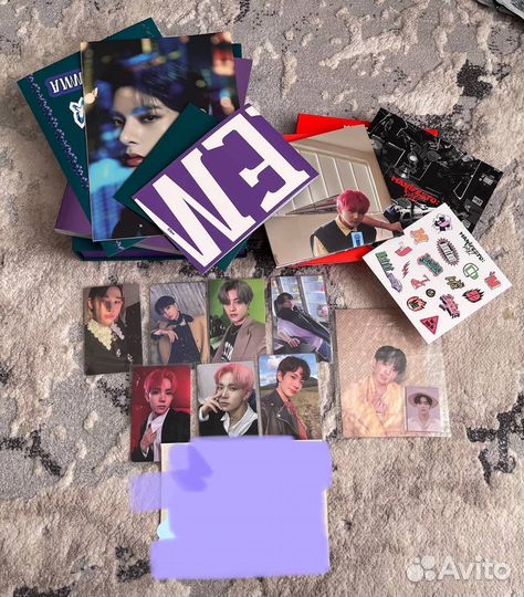 Официальные карты bts и enhypen