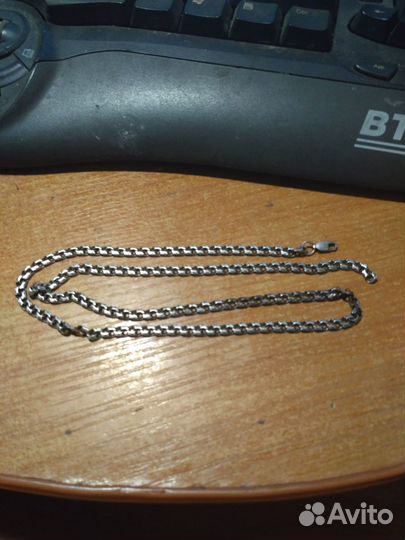 Цепочка высота 58 см серебро СССР