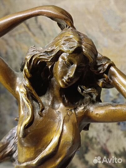 Статуэтка латунь большая