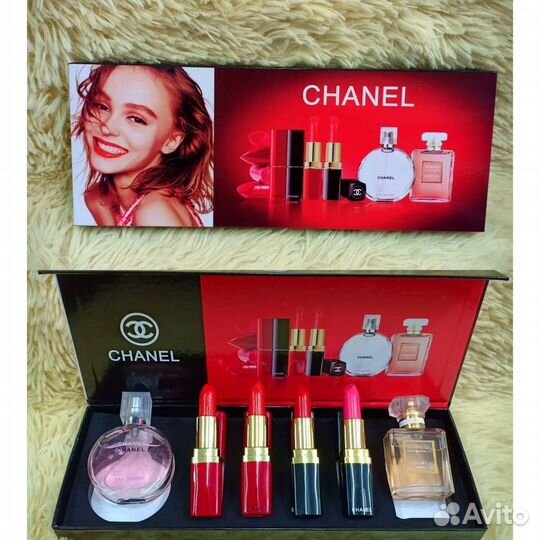 Подарочный набор от chanel 6 in 1