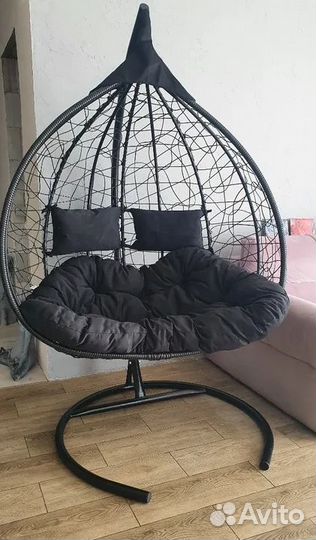 Подвесное кресло кокон для двоих