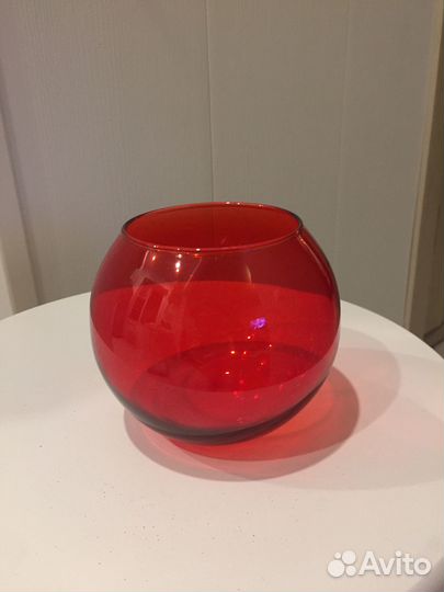 Ваза декоративная стекло