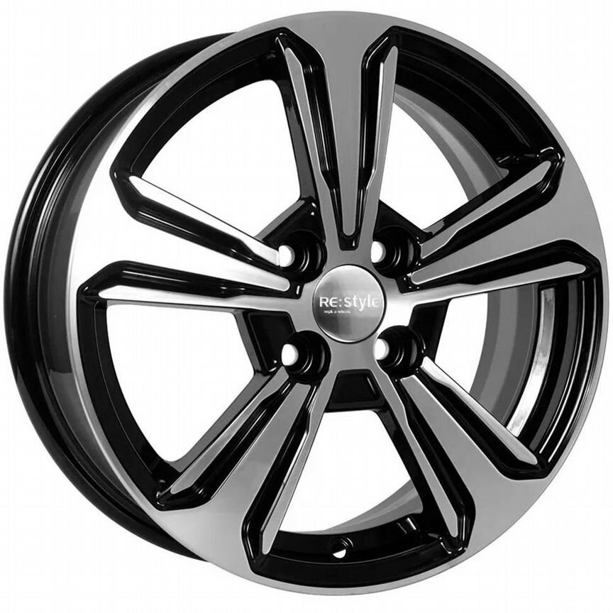 Диски K&K кс777 6x15 4x100 ET46 D54.1 Алмаз черный