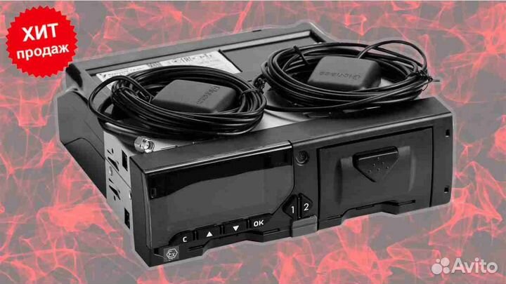 Тахограф Меркурий с блоком скзи (с гарантией)