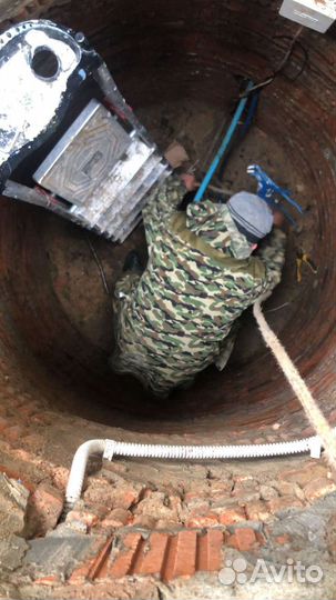 Ремонт чистка скважин замена насосов