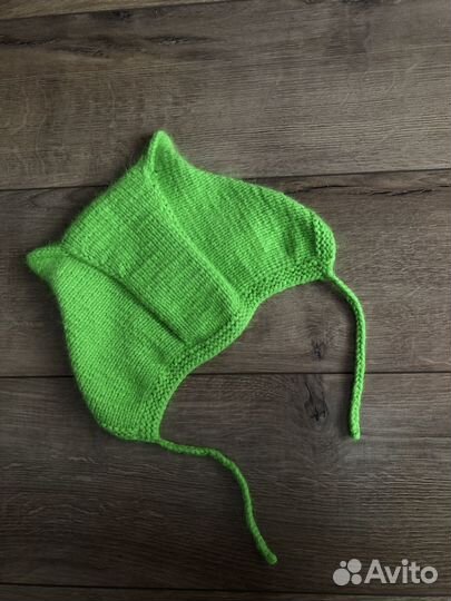 Чепчик женский с ушками