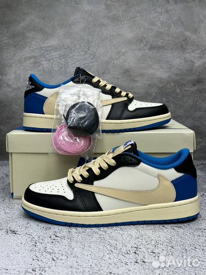 Nike Air Jordan 1 Retro Low Travis Scott Fragment