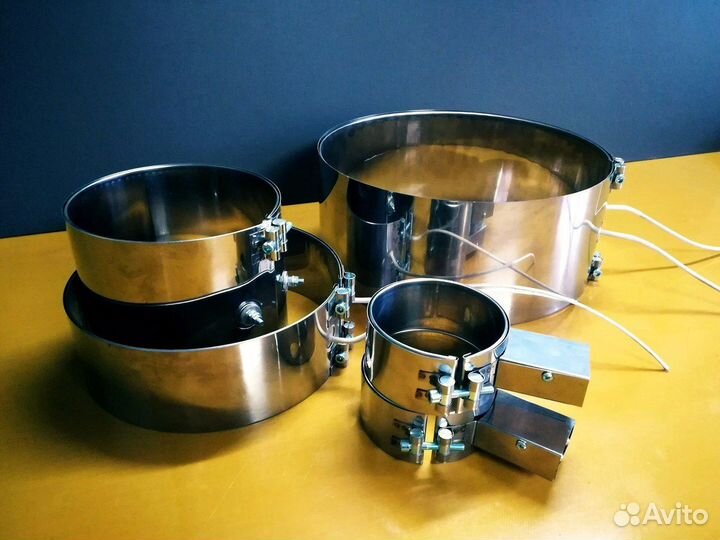 Тэн нагреватель (плоский, полухомутовый)