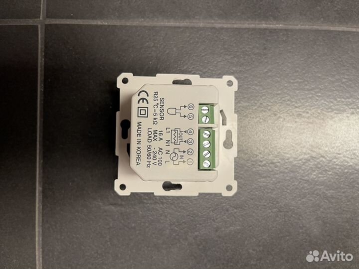 Терморегулятор для теплого пола Caleo 720 3,5 кВт