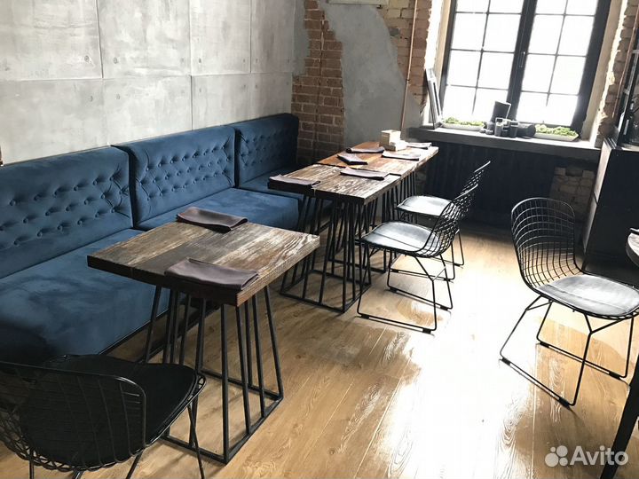 Мебель из металла и дерева