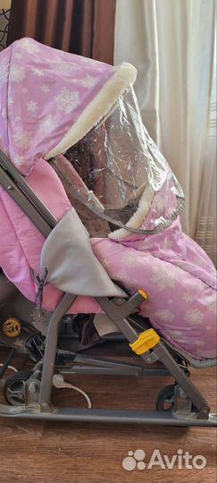 Сани коляска детские