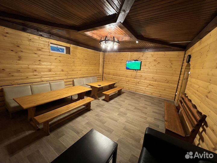 Русская баня И банный чан