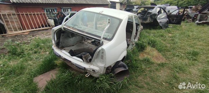 Кузов частями целиком renault Логан 1 рест