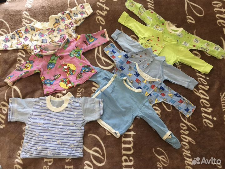 Детские вещи пакетом на мальчика от0 до года10фото
