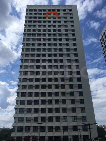 1-к. квартира, 34 м², 21/22 эт.