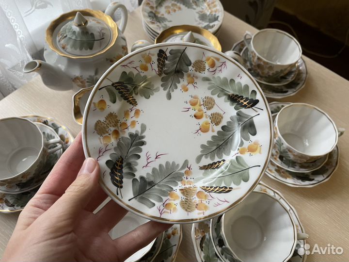 Чайный сервиз вербилки СССР