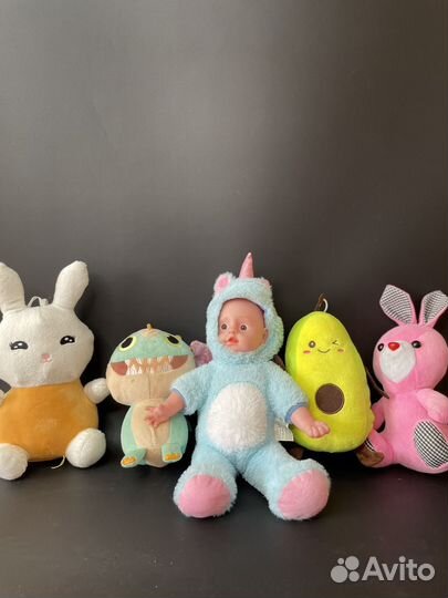 Магкие игрушки