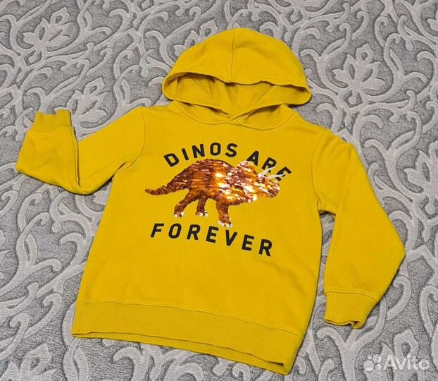 Толстовка на мальчика 98-104, с начесом