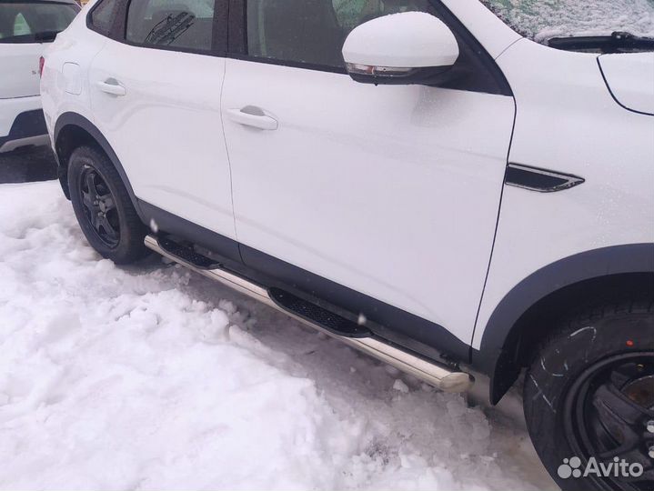 Arkana 2018 Порог труба с проступью