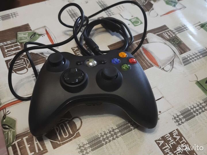 Геймпад xbox 360 проводной