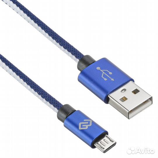 Кабель Digma microusb-0.15M-BL USB (m) -micro USB