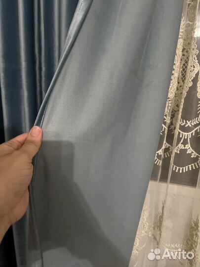 Шторы и тюль бу