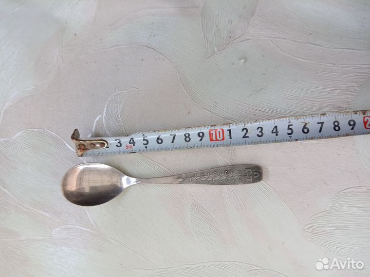 Ложка чайная мельхиор СССР