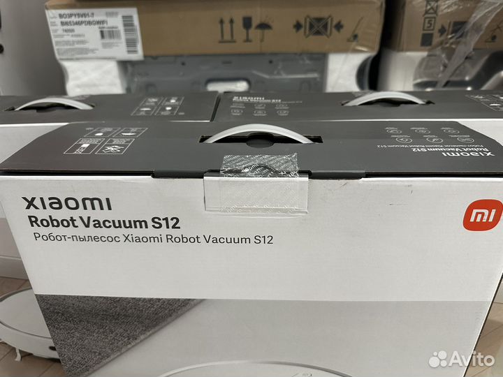 Робот-пылесос Xiaomi Robot Vacuum S12 EU. Новый
