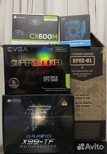 Мощный игровой компьютер c GTX 1080