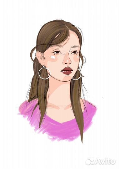 Художник, ивент-иллюстратор, портреты гостей