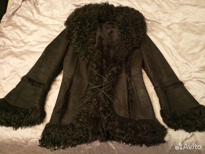 Дубленка натуральная женская короткая