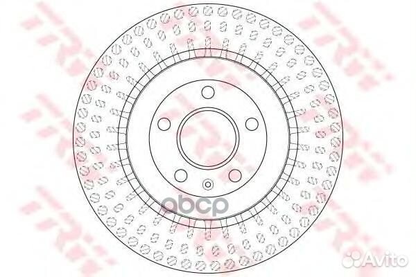 Диск тормозной задний audia4/A5/S5/A6/S6/A7/A8
