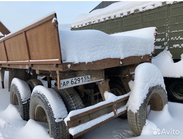 Полуприцеп бортовой ОДАЗ 9370, 1997