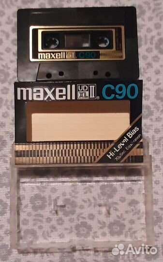 Аудиокассета хром maxell C90