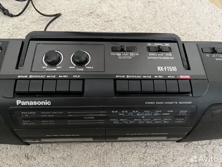 Магнитола Panasonic RX-FT510