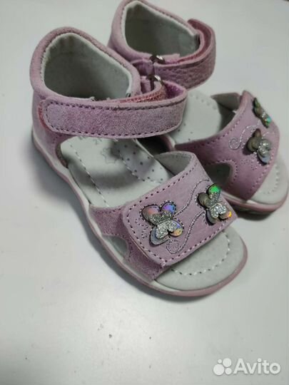 Босоножки для девочки 21 размер новые