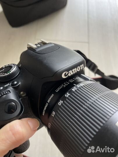 Зеркальный фотоаппарат canon 600d