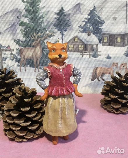 Игрушки на ёлку ручная работа на Новый год