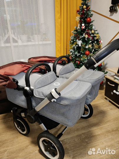 Коляска для двойни bugaboo donkey 2